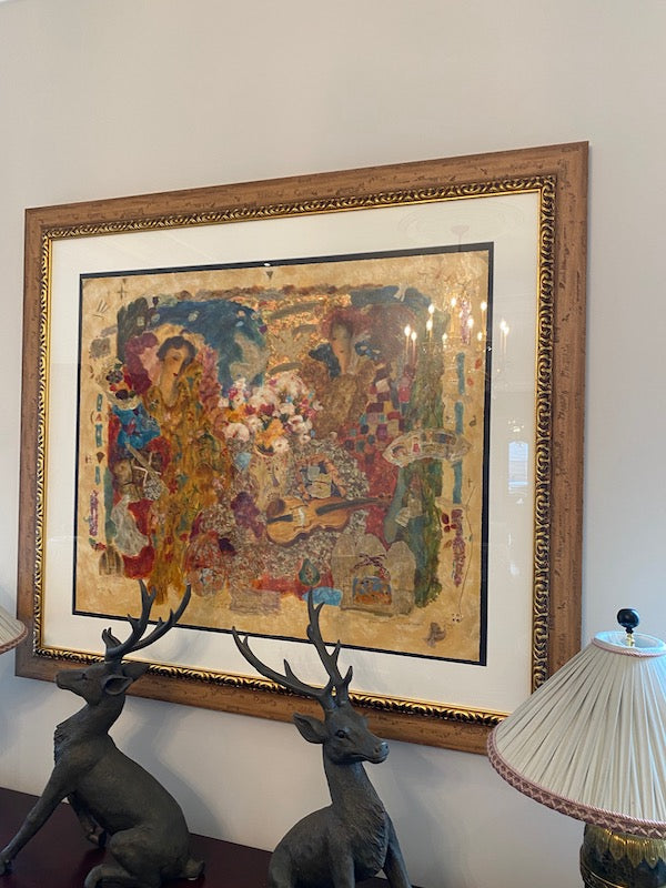 Large Signed Print- *artist unknown