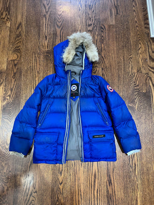 Youth Canada Goose Oliver Coat in Pacific Blue, Size M (10-12)