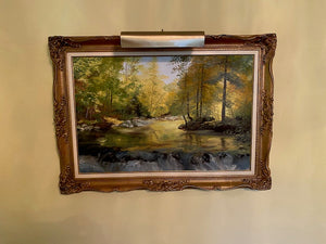 Original Framed Painting by K. Kiczek
