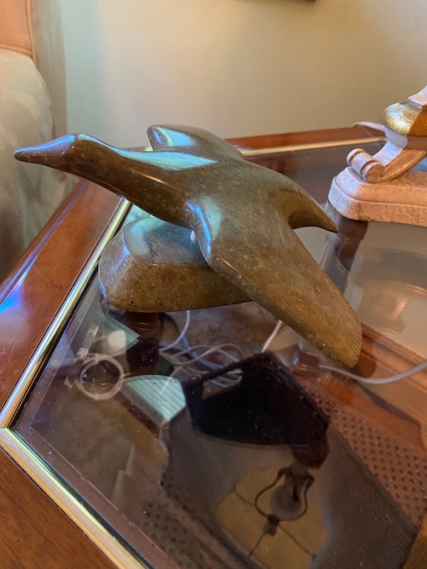 Soapstone Bird Sculpture