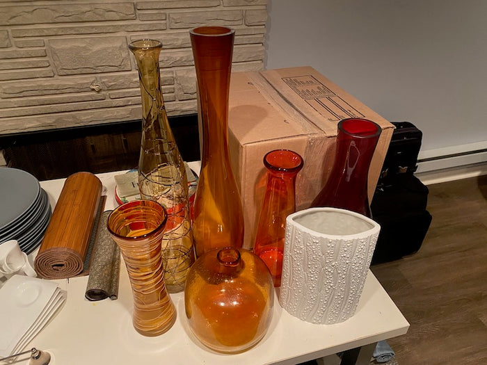 Miscellaneous Vase Lot