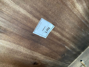 "Ralph Lauren" from ELTE Rustic Wood Kitchen Table, 6 Side Chairs, 2 Captain Chairs