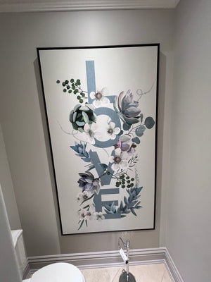 Large Wall Art from HomeSense- 6ft x 3.5ft