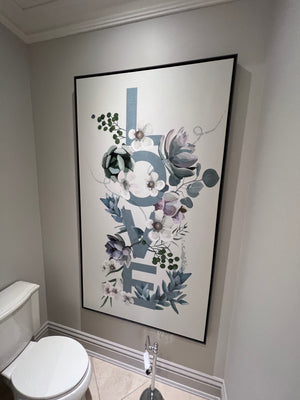 Large Wall Art from HomeSense- 6ft x 3.5ft