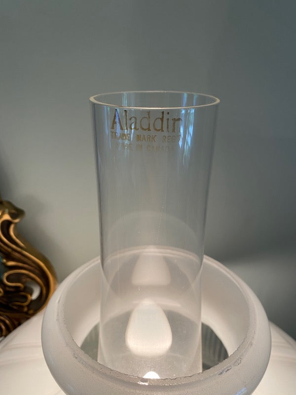 Vintage "Aladdin" Retrofitted Oil Lamp Into a Table Lamp