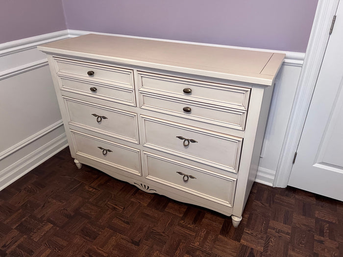 Solid Wood Dresser + Mirror Made In Canada