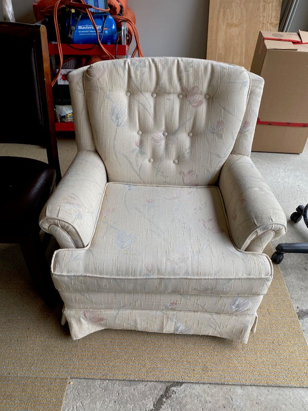 Vintage Kroehler Upholstered Chair