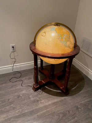 Light Up Globe on Stand