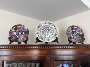 3 Oriental Style Decorative Plates