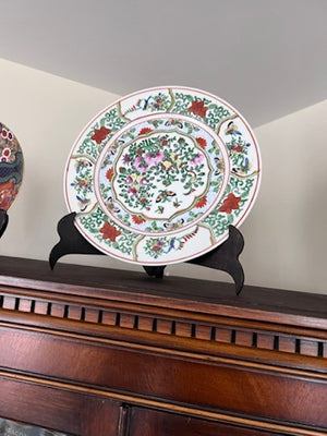 3 Oriental Style Decorative Plates