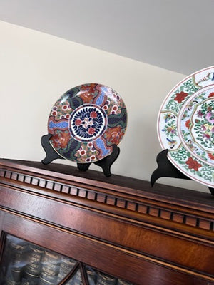 3 Oriental Style Decorative Plates