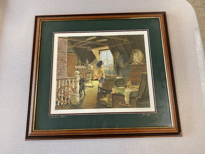 James Lumbers Limited Edition Print- "Captain's Quarters"