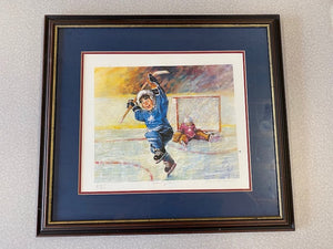 Stewart Sherwood Limited Edition Print- "Penalty Shot"