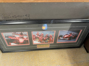 "The Pit Stop" Framed 3 Photo Collection (COA Included)