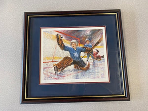 Stewart Sherwood Limited Edition Print- "Goalie Save"