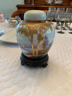 Beautiful Noritake Hand Painted Vase