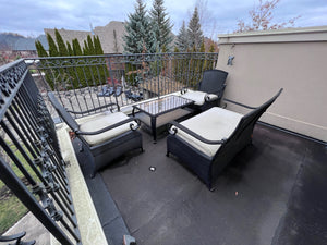 'Martha Living' 4 Piece Patio Conversation Set