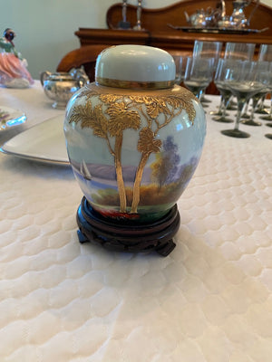 Beautiful Noritake Hand Painted Vase