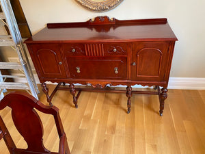 Antique Sideboard on Casters