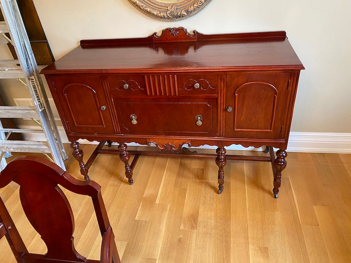 Antique Sideboard on Casters