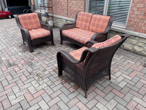 3 Piece Patio Conversation Set