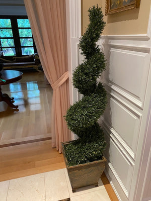 2 Indoor Artificial Spiral Trees