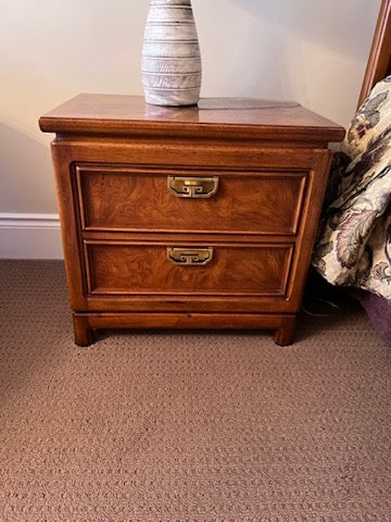 送料込み　vintage thomasville ナイトテーブル Pair of Vintage Chinoiserie Thomasville 'Mystique Collection
