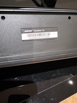 Bose CineMate 15 Soundbar Speaker