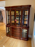"AICO Michael Amini"- La Francaise Signature Series China Cabinet With Touch Lighting (*LIKE NEW)