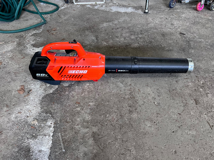 ECHO 58-Volt Lithium-Ion Brushless Cordless Blower with 2.0 Ah Battery and Charger