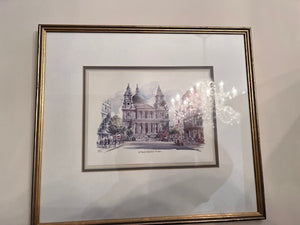 3 Prints- England Landmarks by Kenneth A Bromley