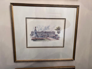 3 Prints- England Landmarks by Kenneth A Bromley