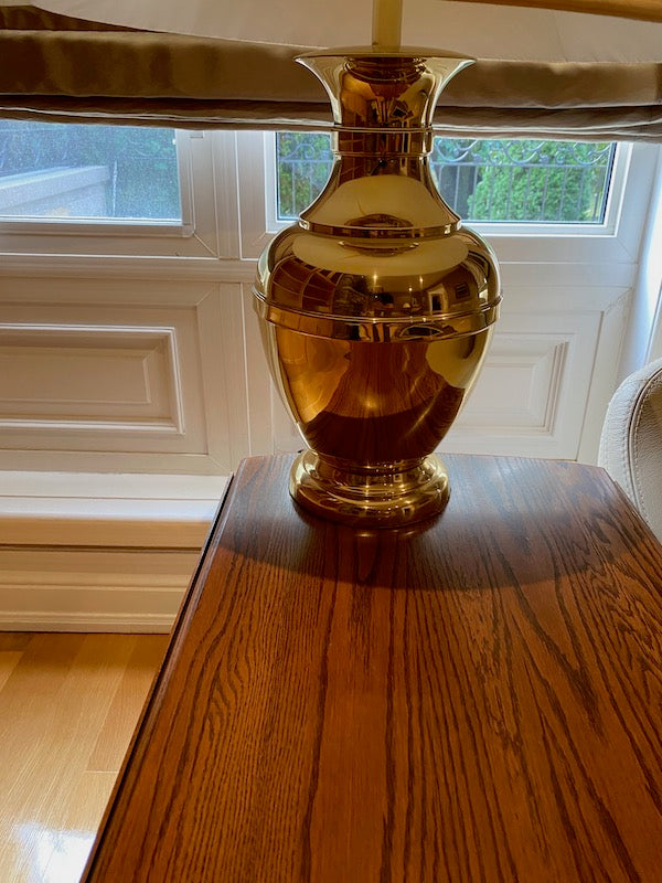 Maison Loft Antique Brass Table Lamp, Table Lamps -  Canada
