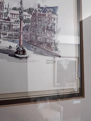 3 Prints- England Landmarks by Kenneth A Bromley