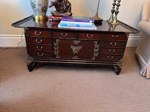 Unique Chinoiserie Style Chest with Drawers