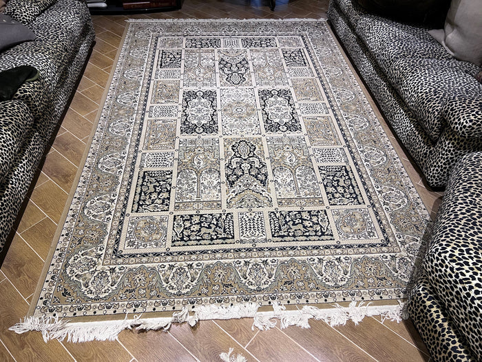 Carnaval Area Rug, Made in Turkey- 6x10ft