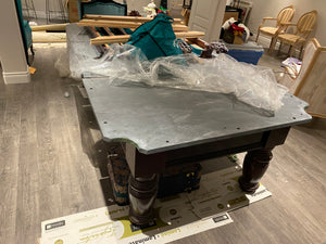 Dufferin Leisure Ltd- 8ft Pool Table (*disassembled- includes all parts- good condition).