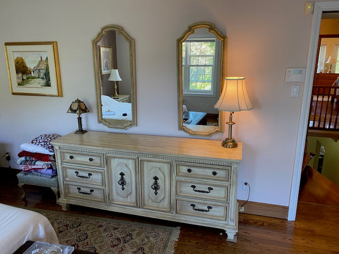 Stanley Furniture Dresser + 2 Wall Mirrors