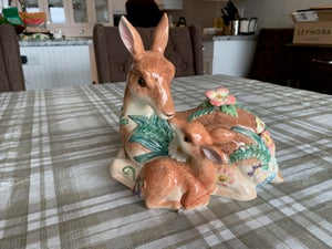 Fitz & Floyd Deer Large Animal Box with Lid