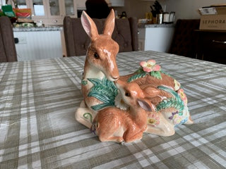 Fitz & Floyd Deer Large Animal Box with Lid