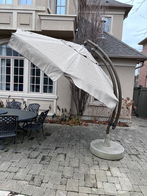 Easy Sun Parasol Cantilever Umbrella by Sun Garden (Retail $3000)