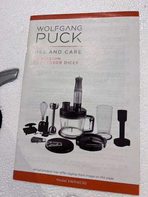 BRAND NEW Wolfgang Puck 7-in-1 Immersion Blender