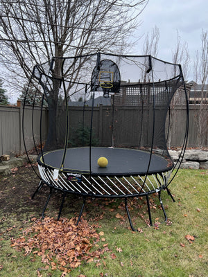 Springfree Trampoline R79 10' ROUND, with 'FlexrHoop' (Retail $1900)