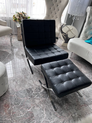 Barcelona Chair + Ottoman