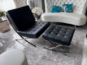 Barcelona Chair + Ottoman