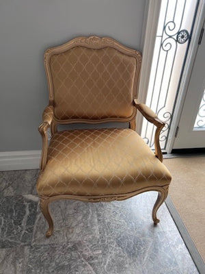 Gold Armchair