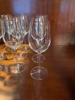 12 Luigi Bormioli Wine Glasses