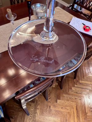 12 Luigi Bormioli Wine Glasses