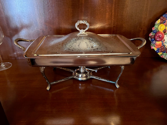 Silver Plate Chafing Dish