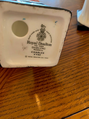 2 Royal Doulton Darling Figurines